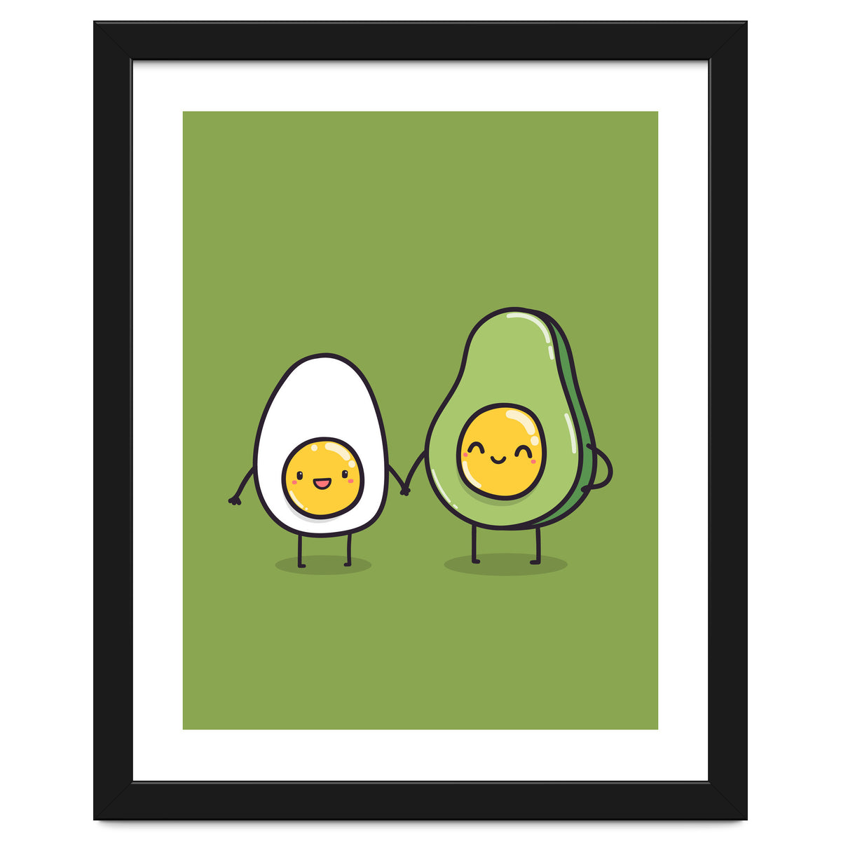 Egg Avocado best friends