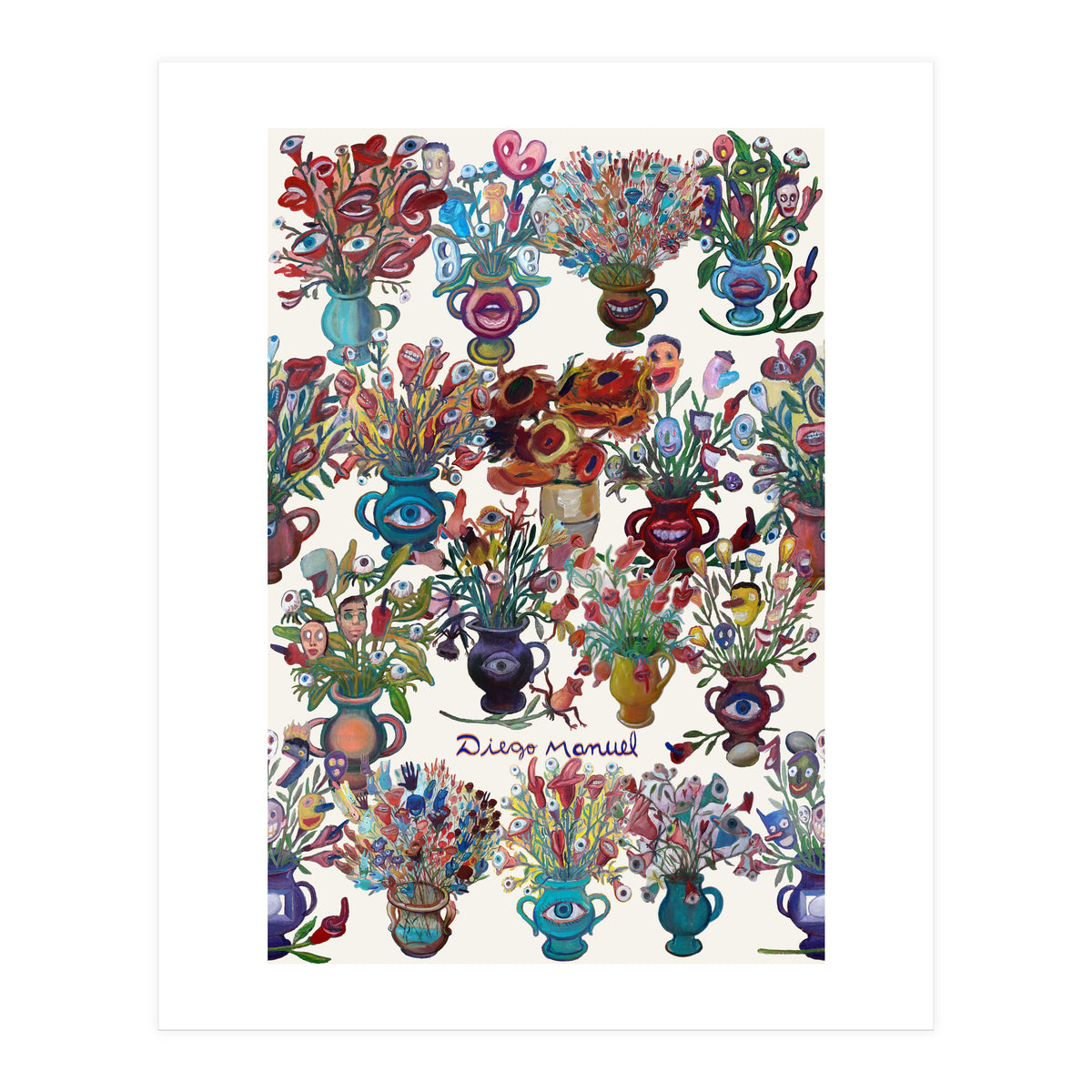 Flores Flores 8 (Print Only)