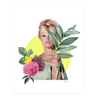 Brigitte Bardot Collage (Print Only)