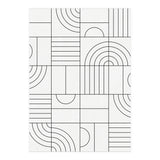 My Favorite Geometric Patterns No.19 - White (Print Only) thumbnail
