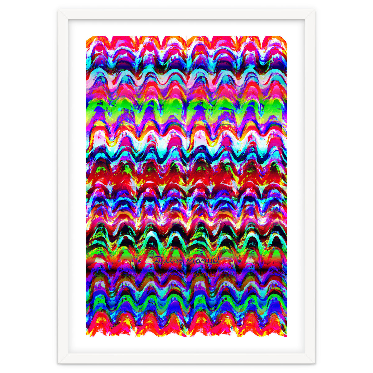 Pop abstract color full