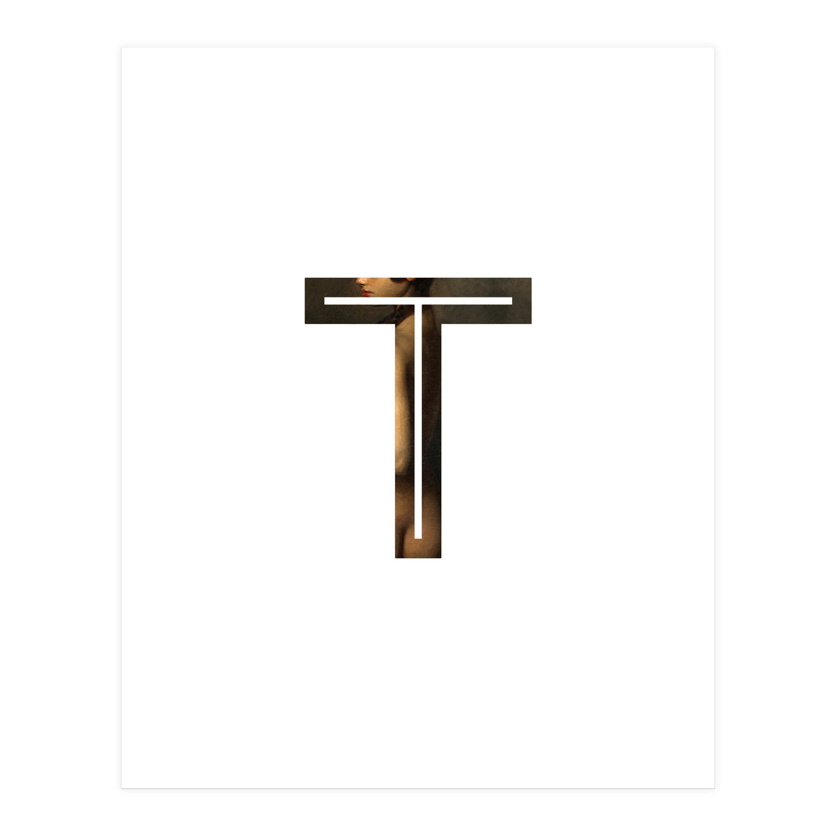 Letter T - (Impress) (Print Only)