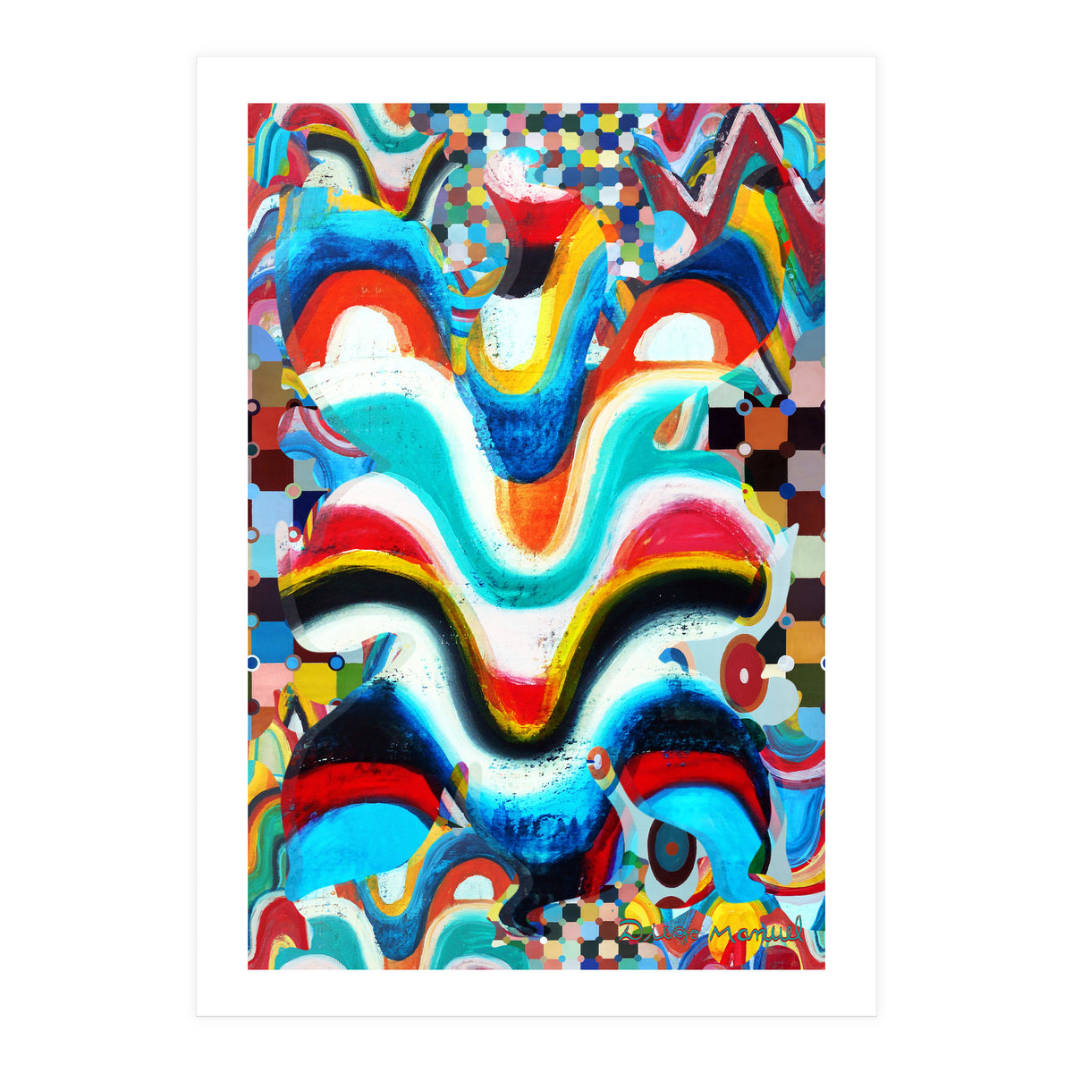 Pop Abstract 2023 Tapiz 79 (Print Only)