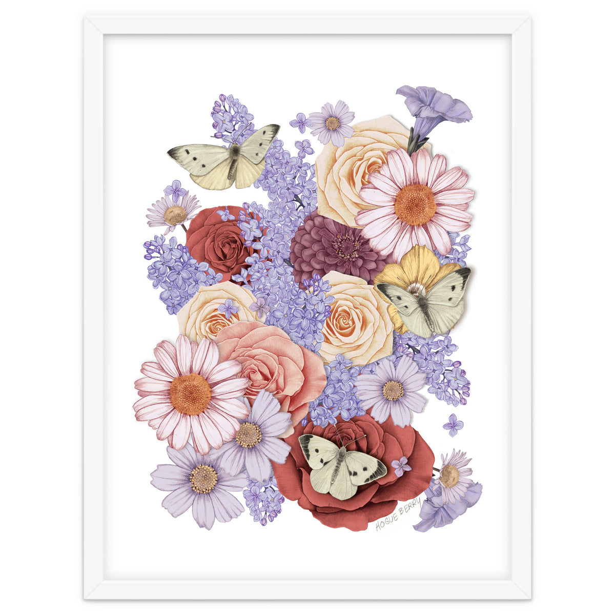 Flowers and Butterflies