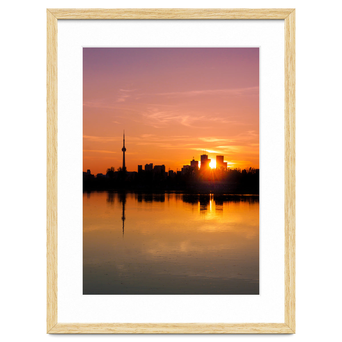 Leslie Street Spit Toronto Canada Sunset