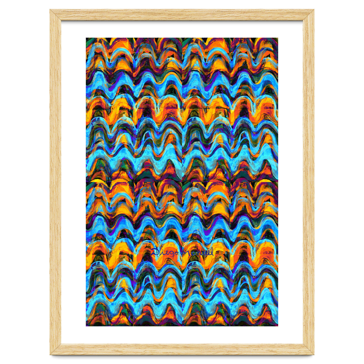 Pop abstract color full