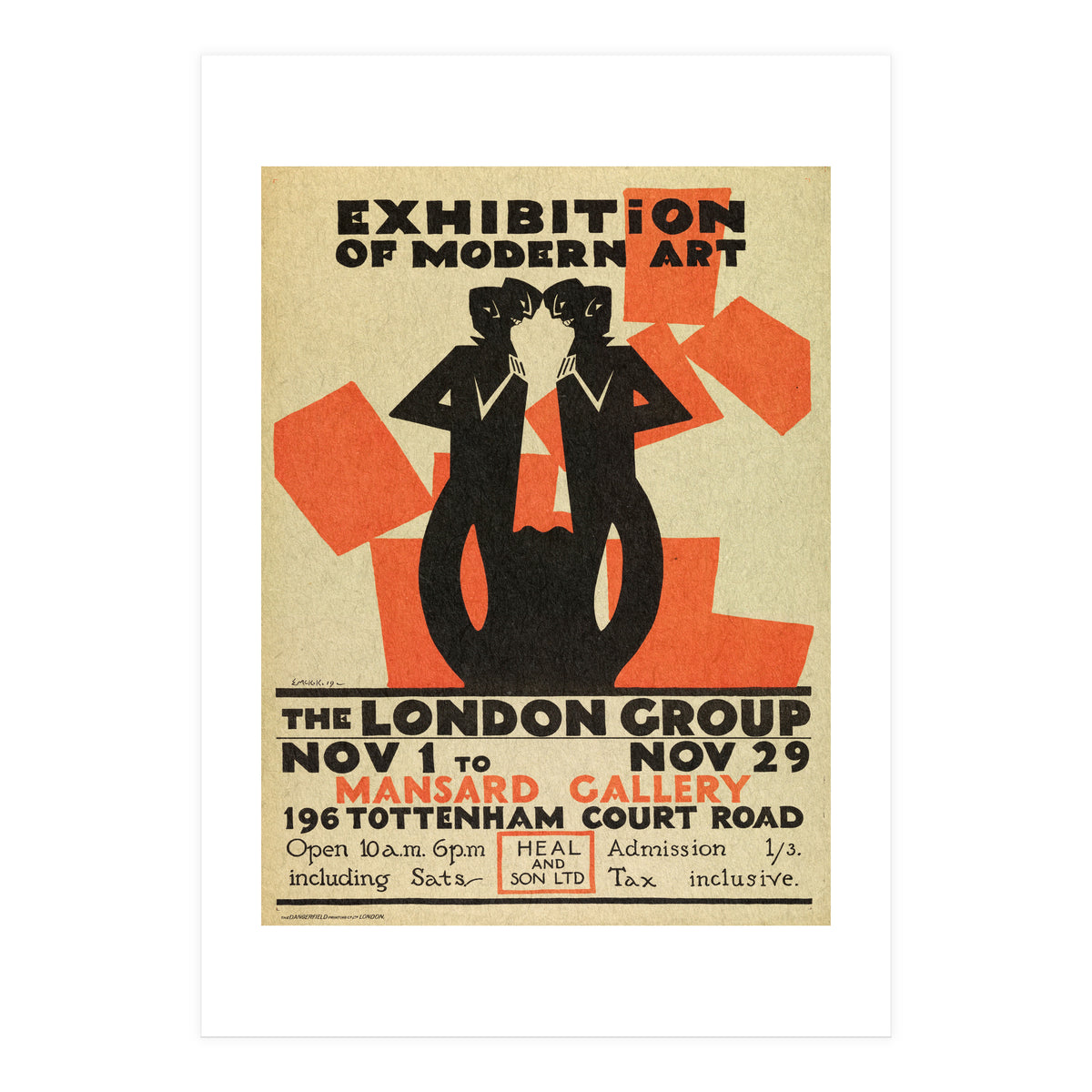 The London Group, Modern Art Exhibition (Print Only)