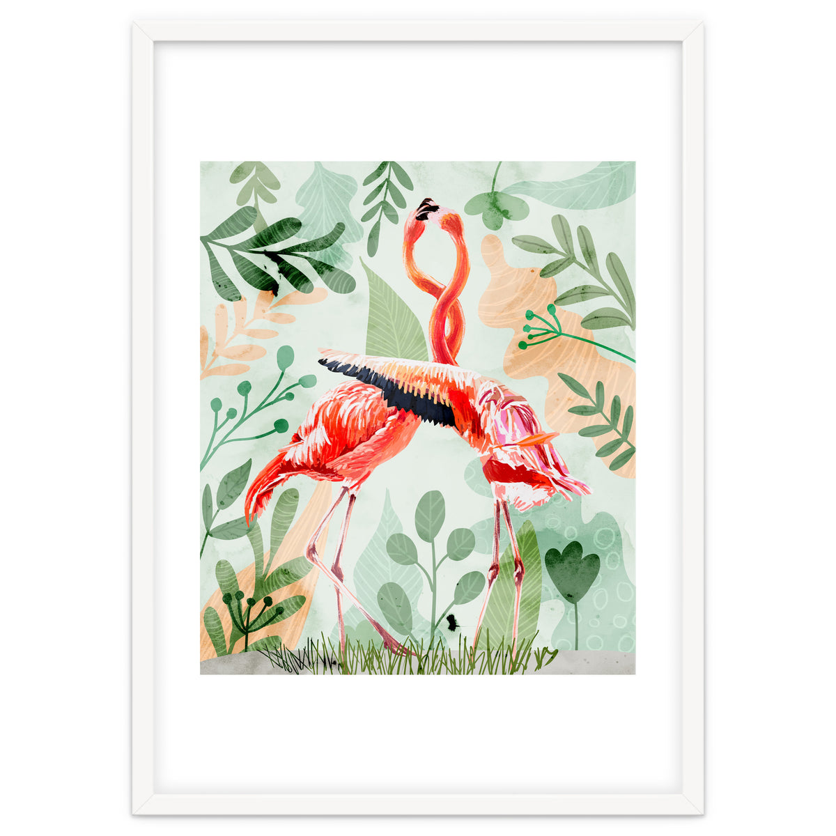 Flamingo Love