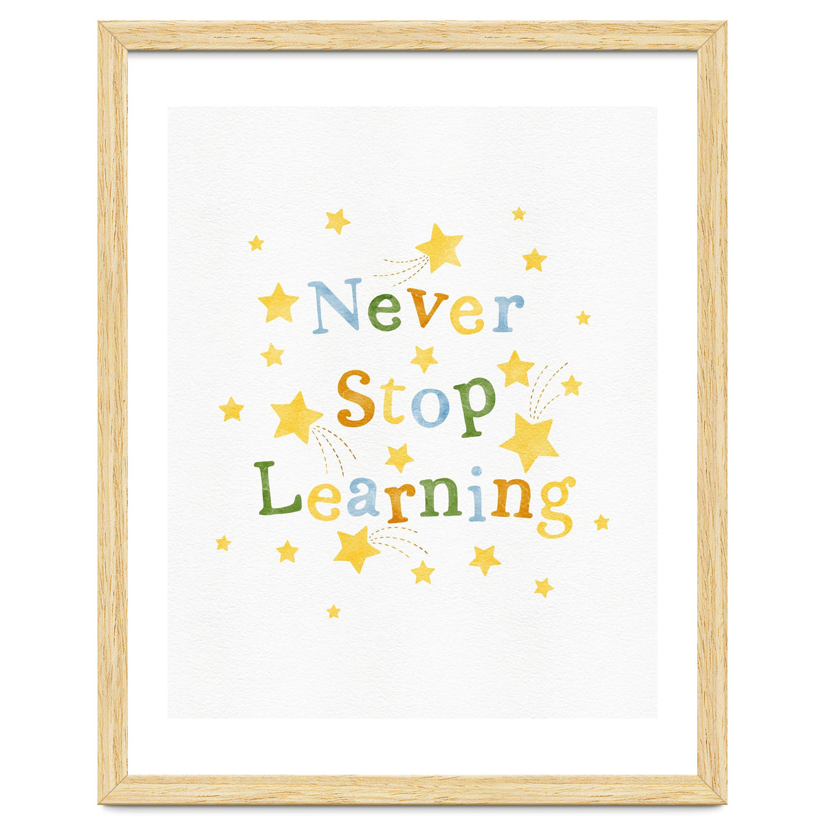 Never Stop Learning