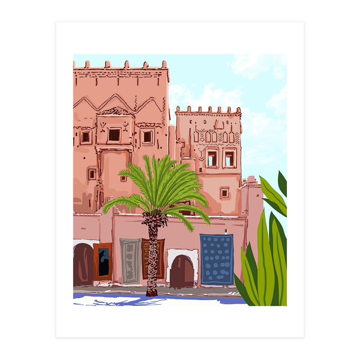 Life In Morocco  (Print Only)