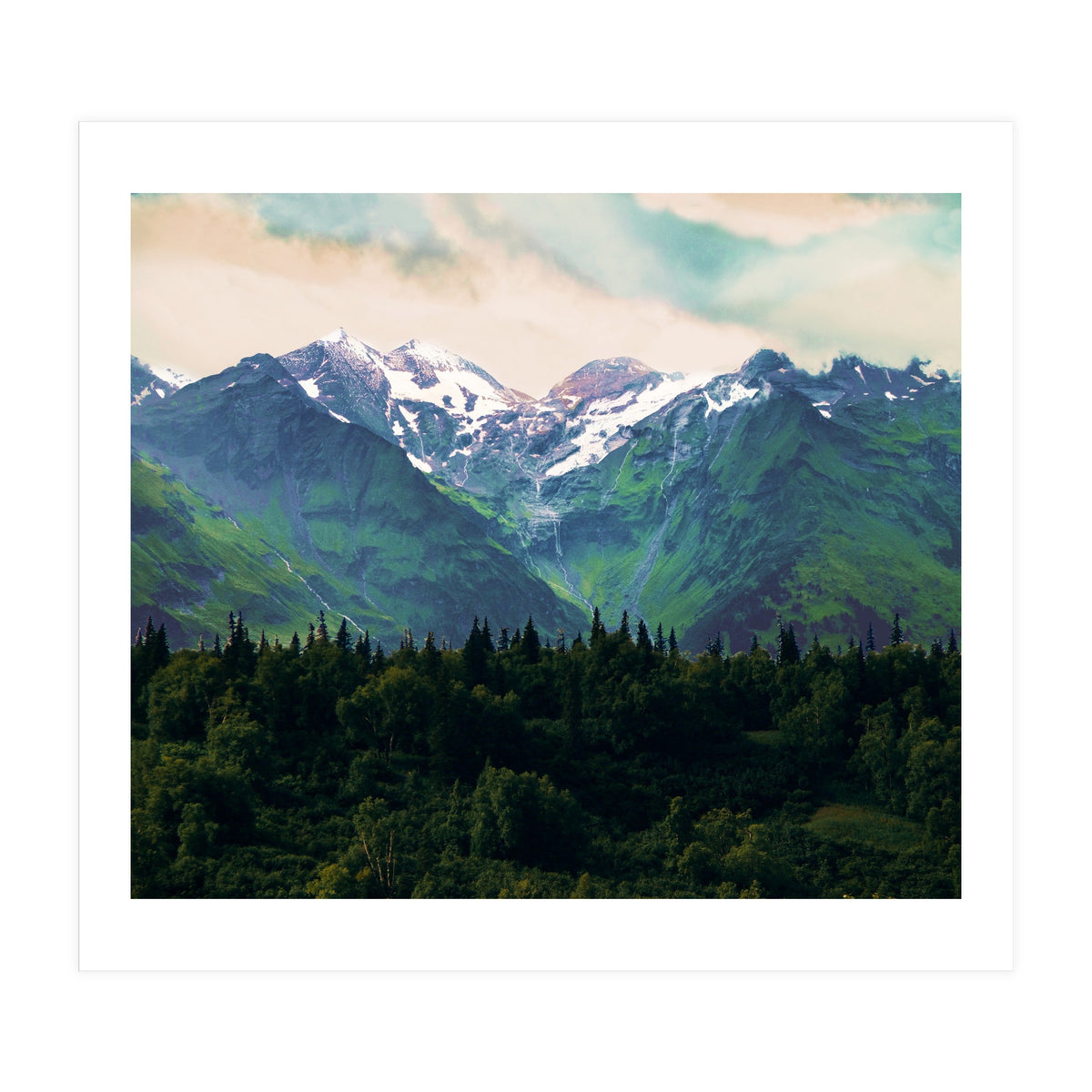 Escaping from woodland heights I (Print Only)