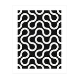 My Favorite Geometric Patterns No.36 - Black (Print Only) thumbnail