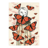 Surrounded by butterflies (Print Only) thumbnail