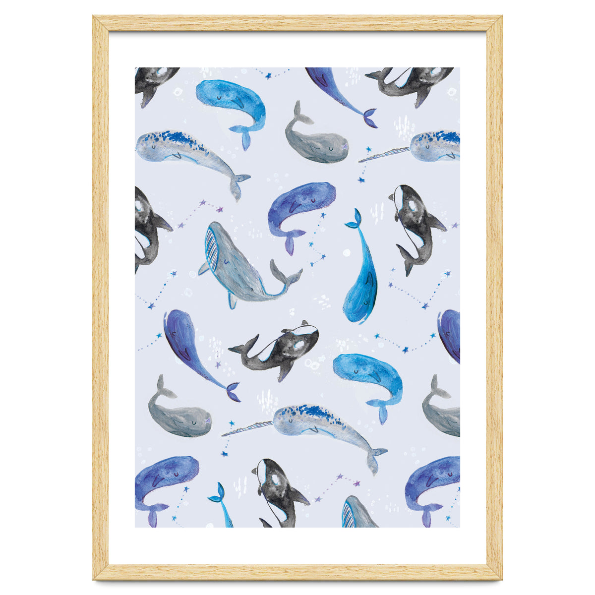 Whales Repeat Pattern