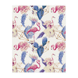 Flamingos, geometric and flowers 02 (Print Only) thumbnail