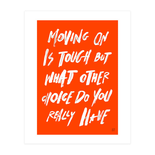 MOVING ON (Print Only)