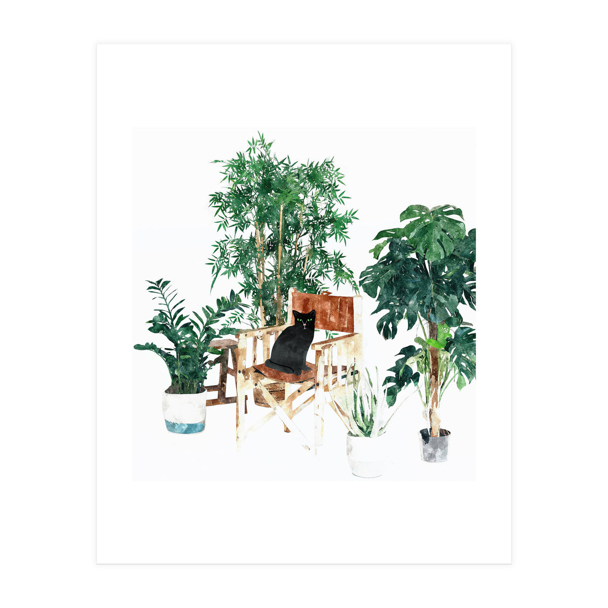 Boho Kitty (Print Only)