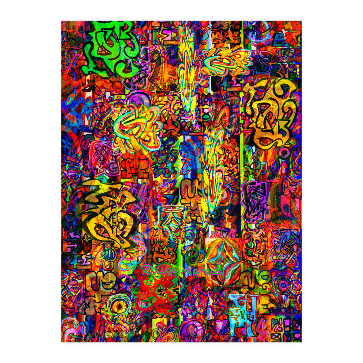 Graffiti Digital 2022 402 (Print Only)