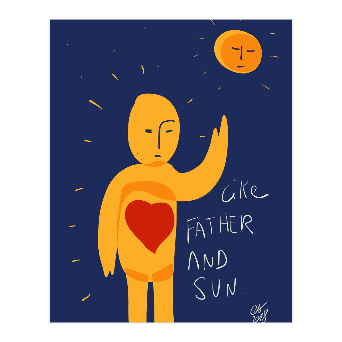 Like Father to Sun (Print Only)