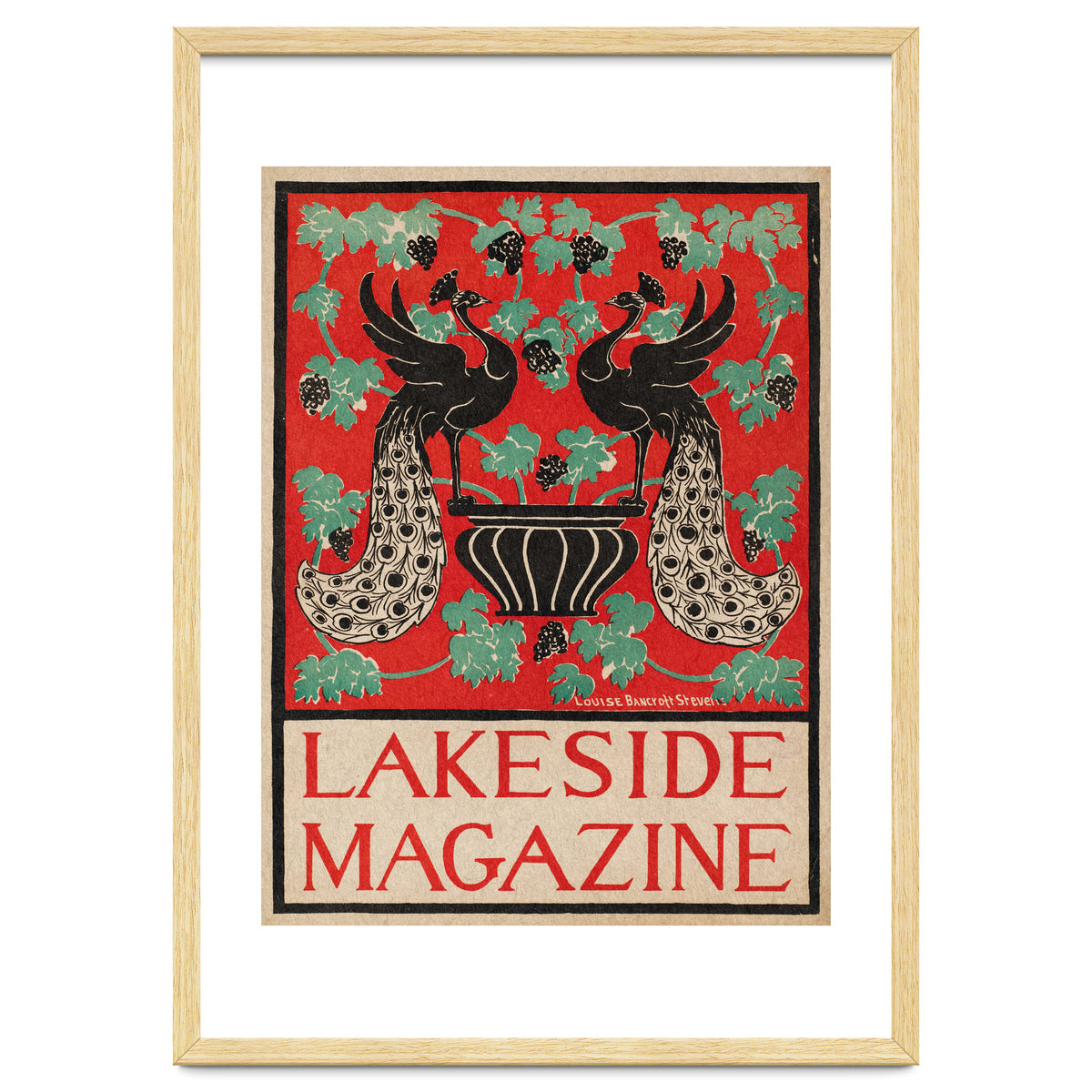 Lakeside Magazine (With Peacocks)