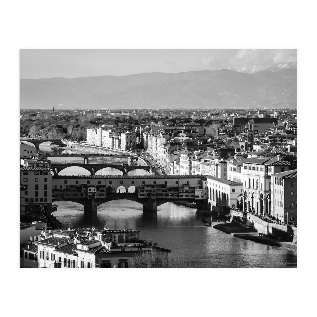 Italy in BW: Firenze 10 (Print Only)