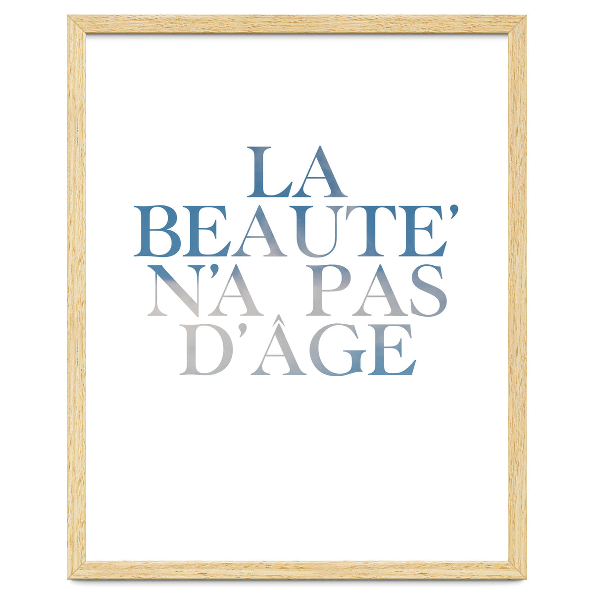 la beaute...