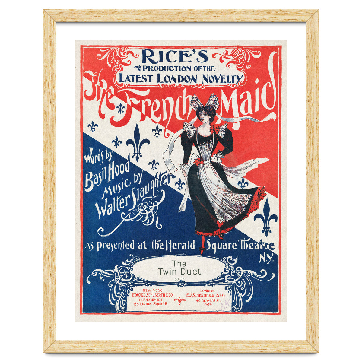 The French Maid - Production Advertisement