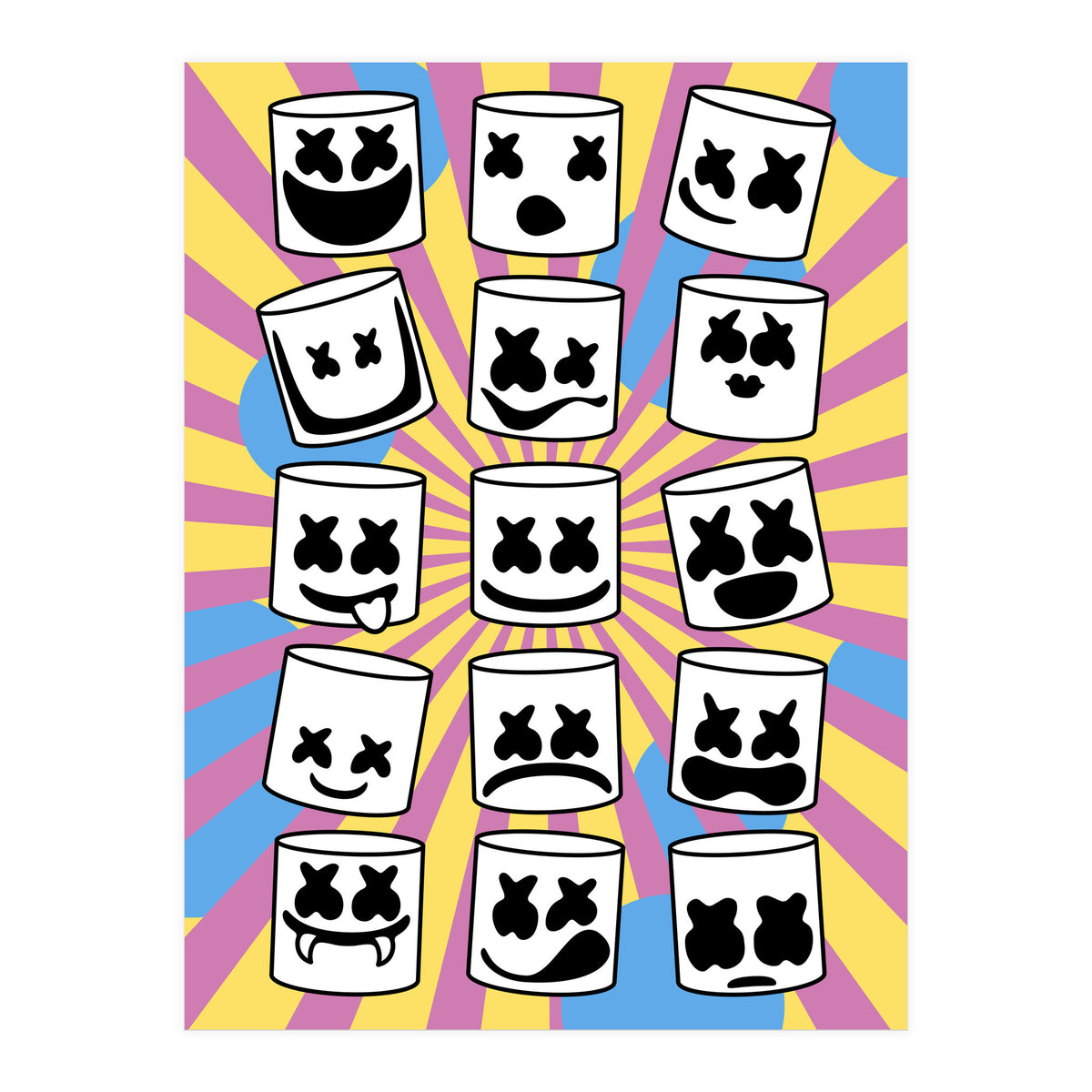 Marshmello (Print Only)