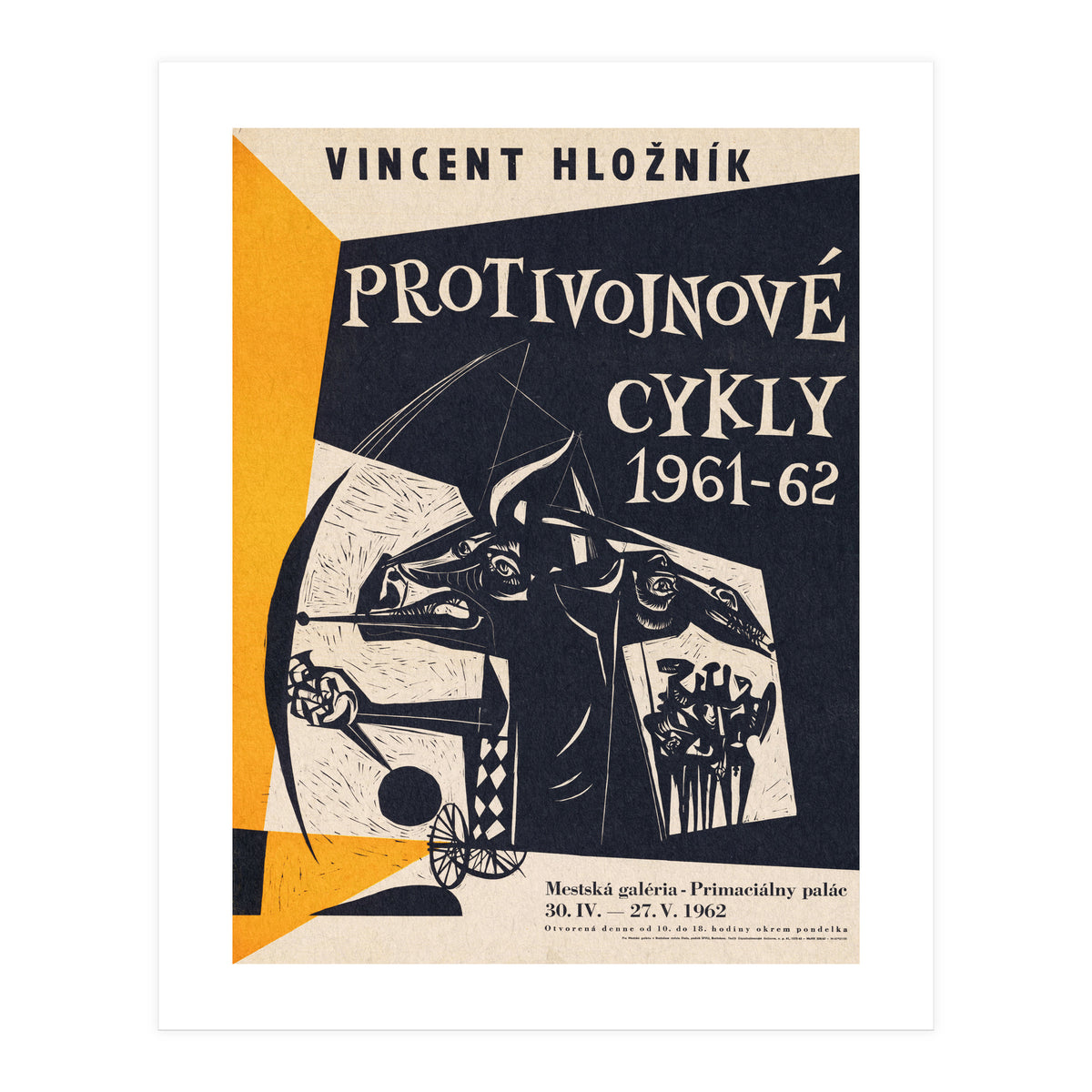 Vincent Hložník Anti War Exhibition (Print Only)