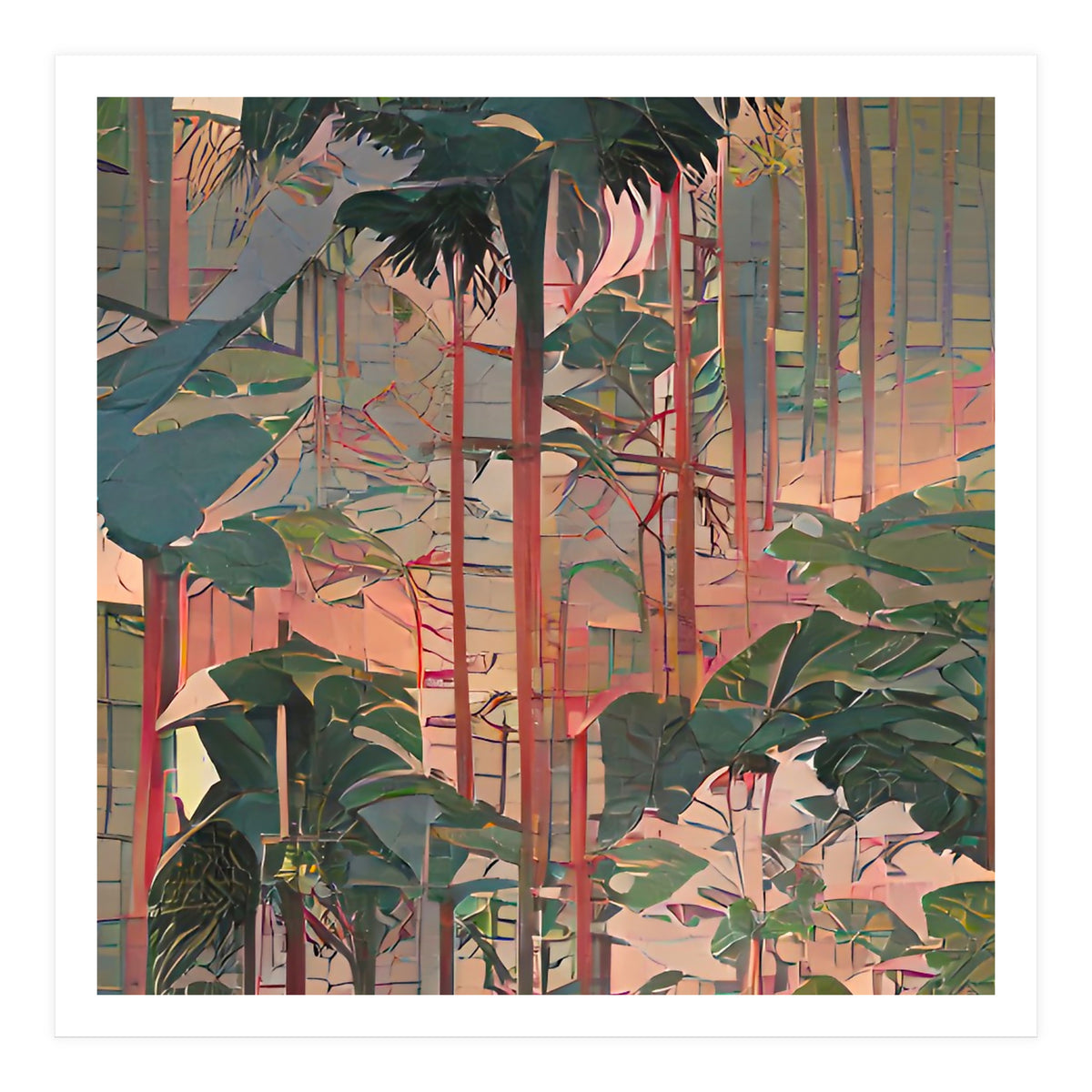 TROPICAL FOREST no2-A - UKIYO-e (Print Only)