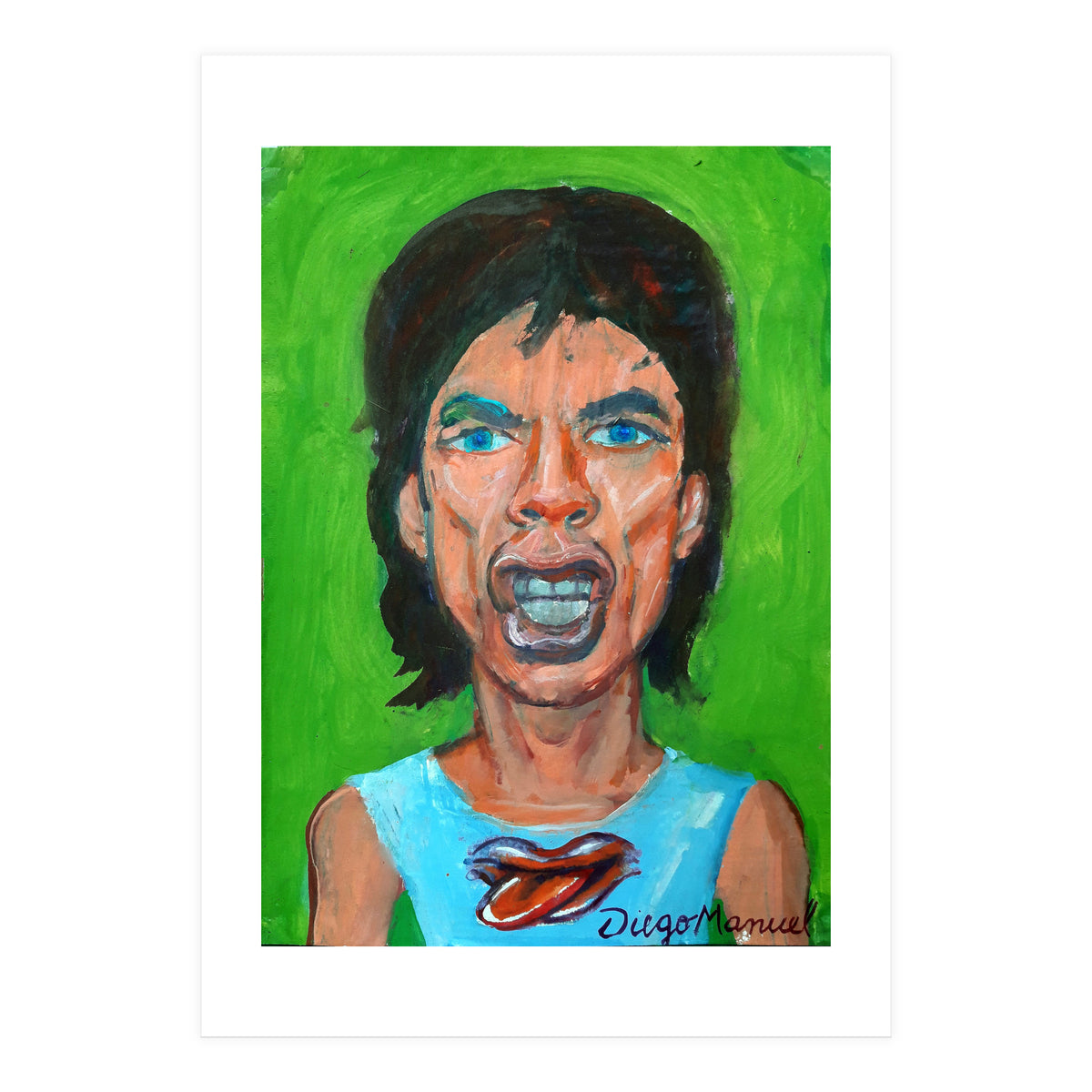 Mick Jagger 6 (Print Only)