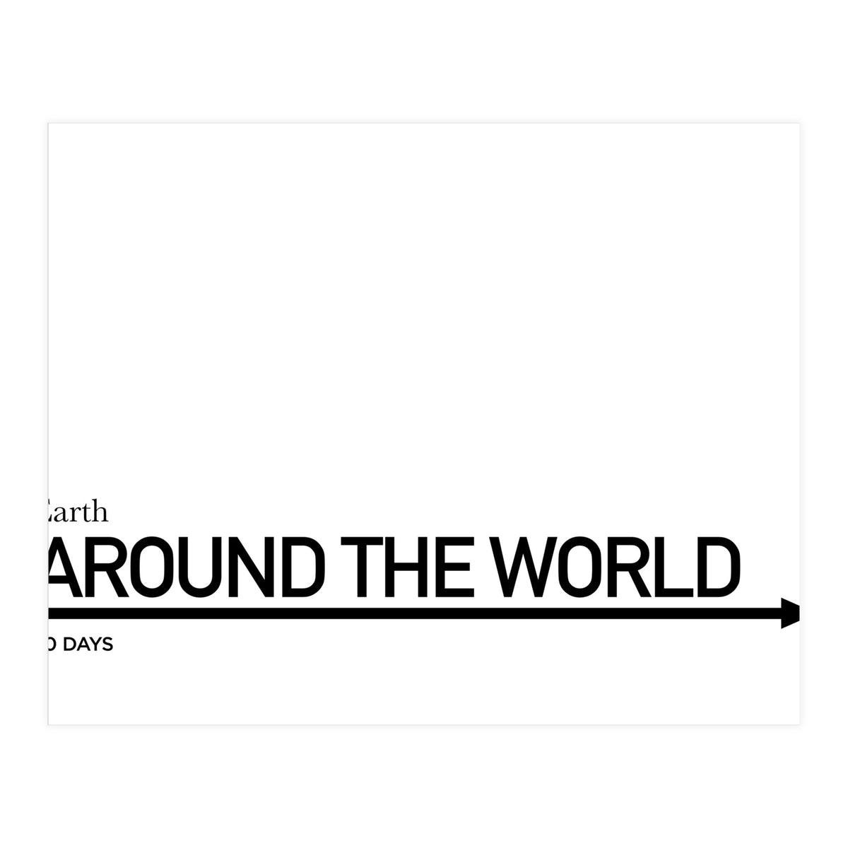 AROUND THE WORLD (Print Only)