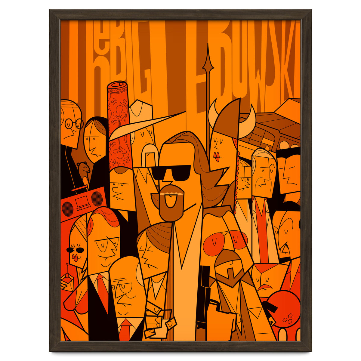 The Big Lebowski Alternative Movie Poster