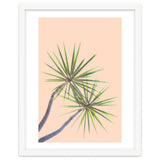 Tropical Serenity | Botanical Nature Plants | Boho Jungle Floral Garden | Watercolor Palm Painting thumbnail