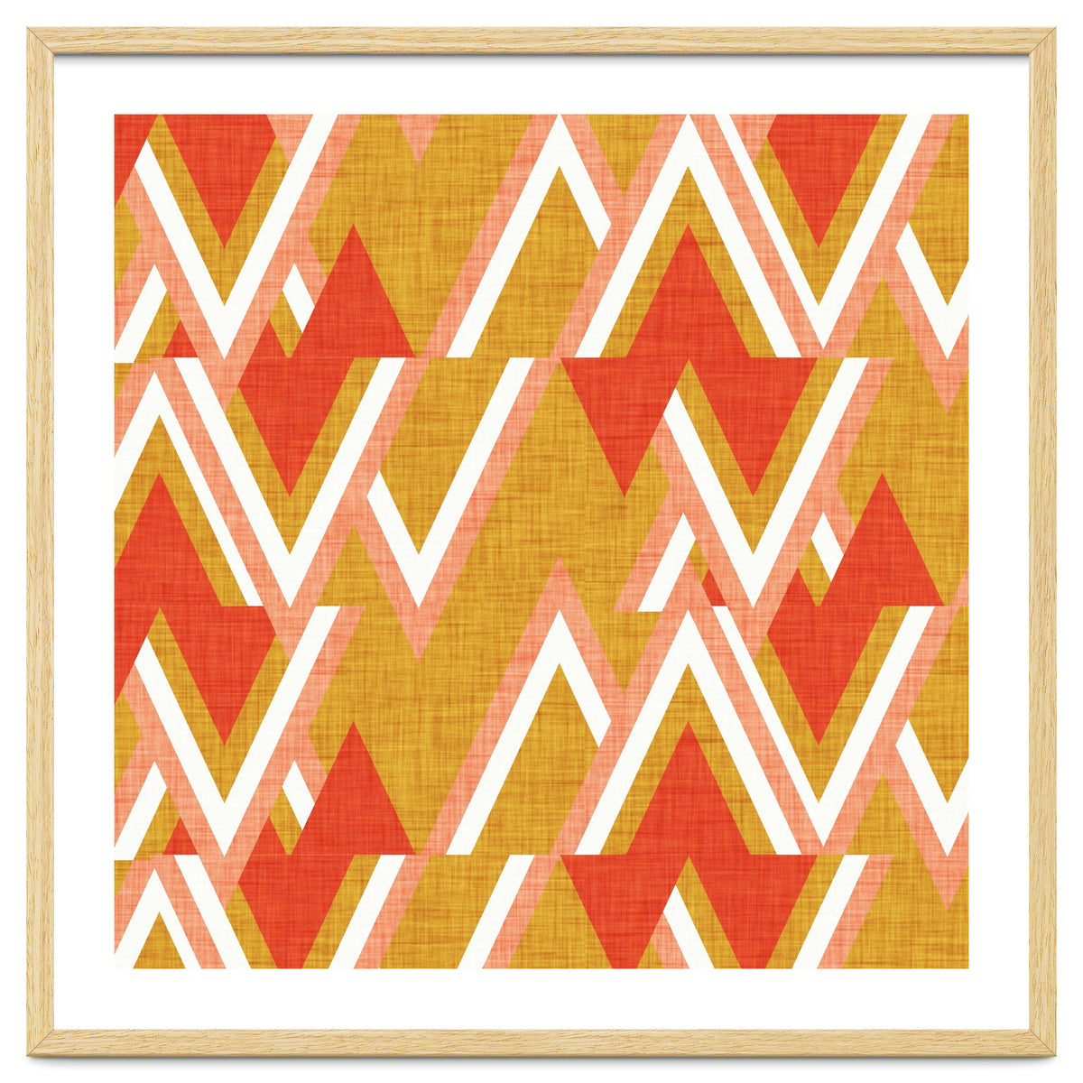 New Mid Mod Woods Mustard