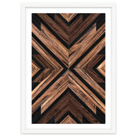 Urban Tribal Pattern No.3 - Wood