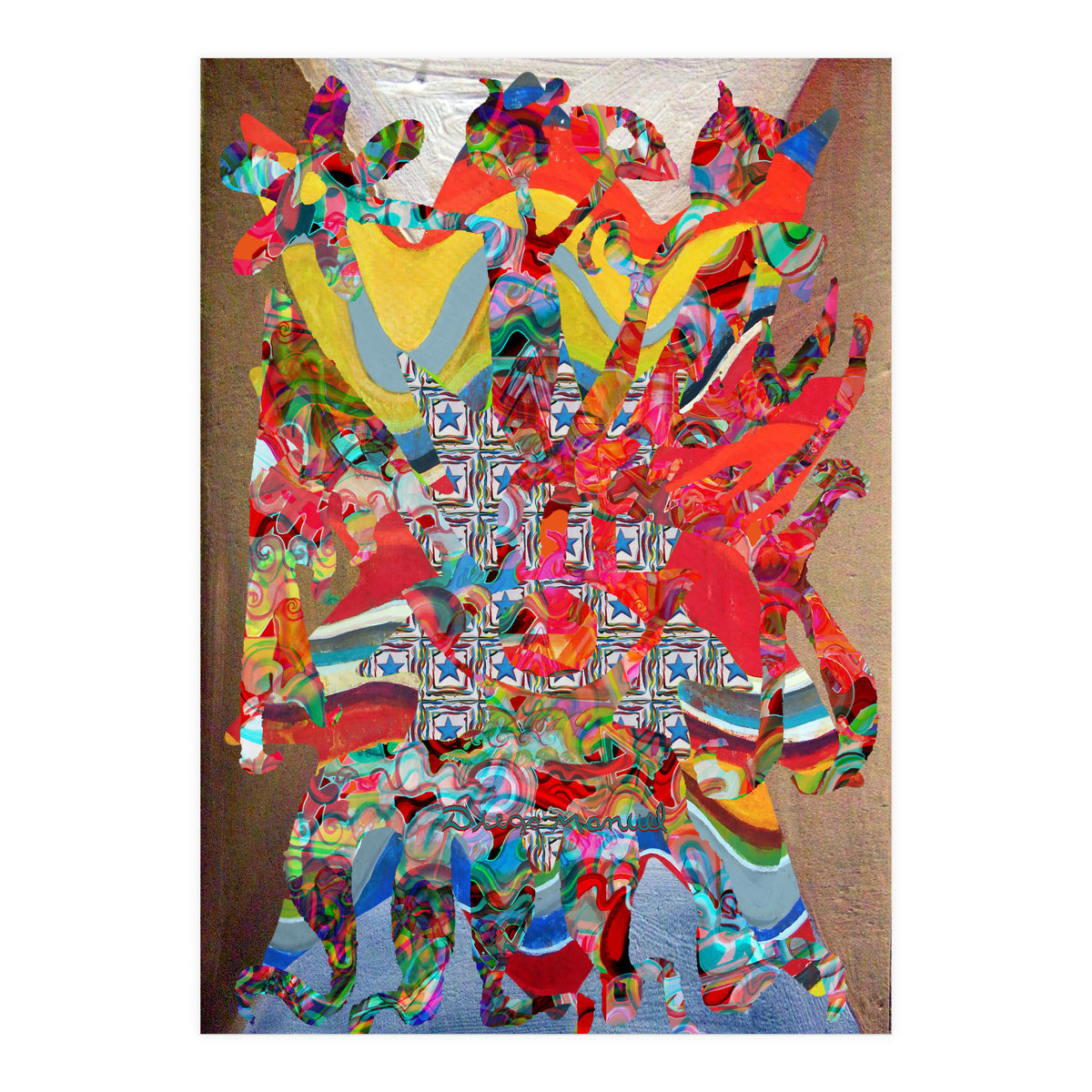 Pop Abstract Escena 2023 22 (Print Only)