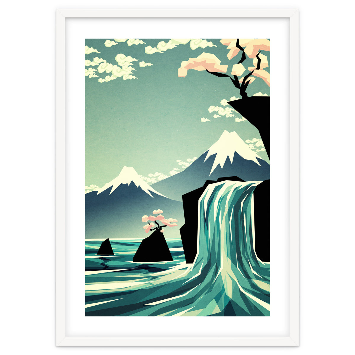 Waterfall Blossom Dream