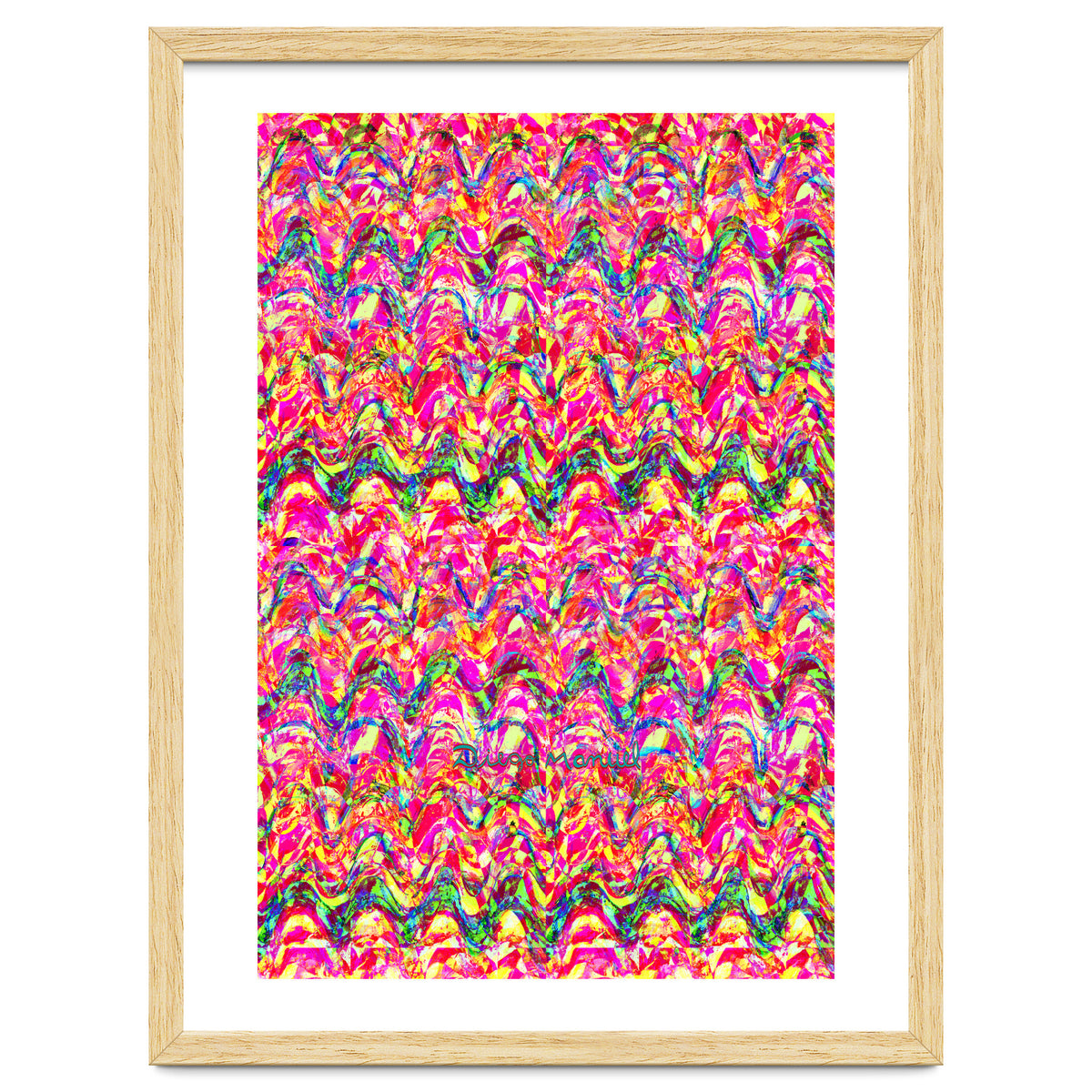 Pop abstract color full