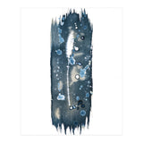 Indigo Blue Botanical Leaves No. 18 (Print Only) thumbnail