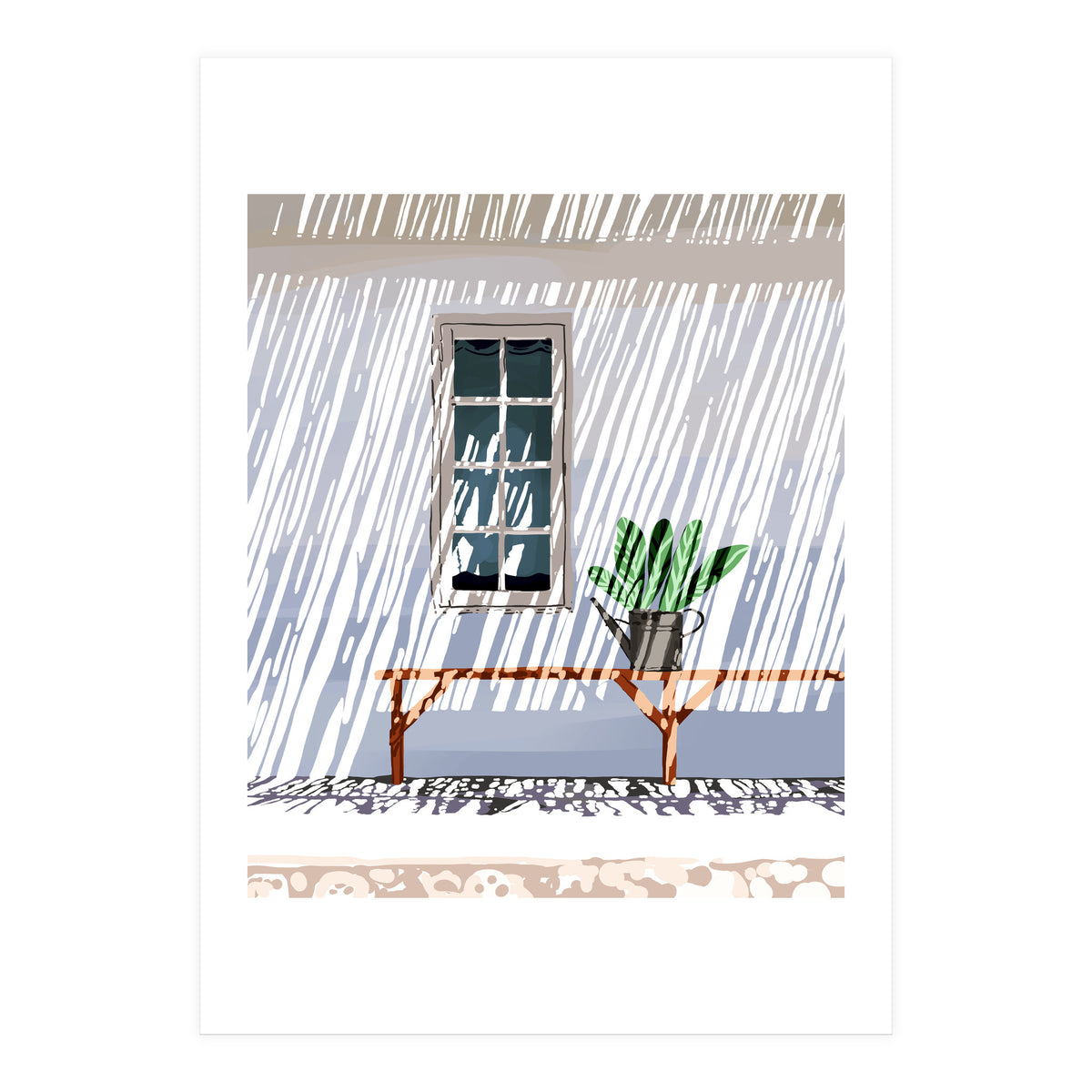 A Slow Sunday (Print Only)