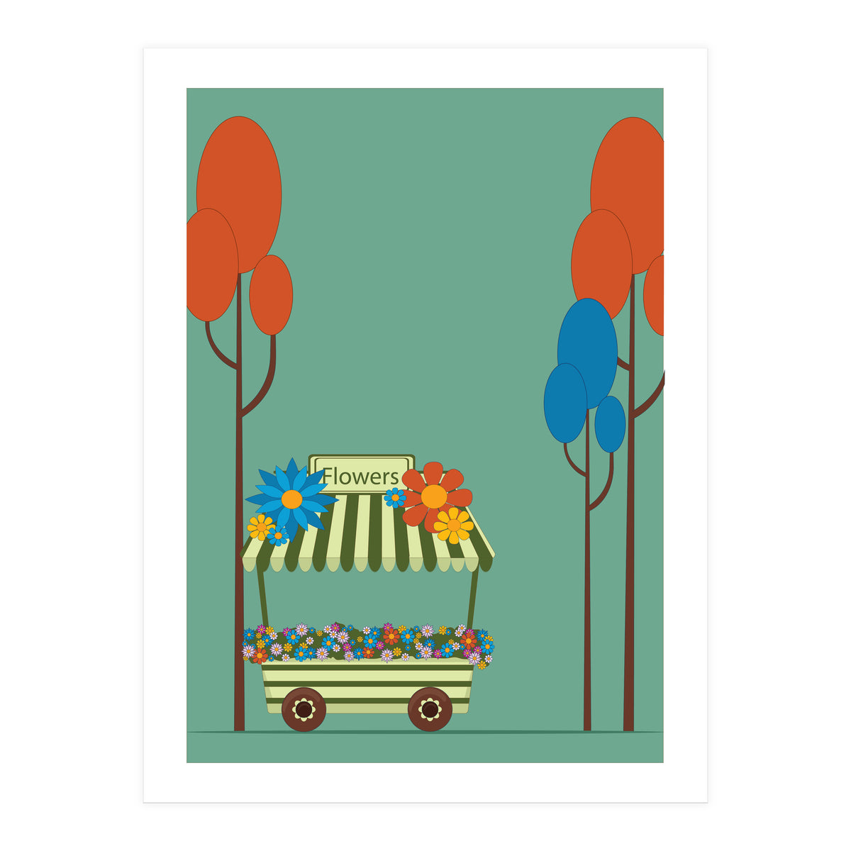 Flower Stand (Print Only)