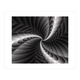 Black & White Fractal (Print Only) thumbnail