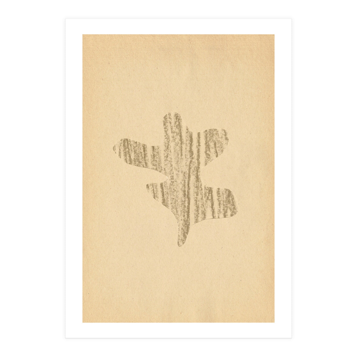 Abstract drawing shape (Print Only)