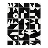 My Favorite Geometric Patterns No.18 - Black (Print Only) thumbnail