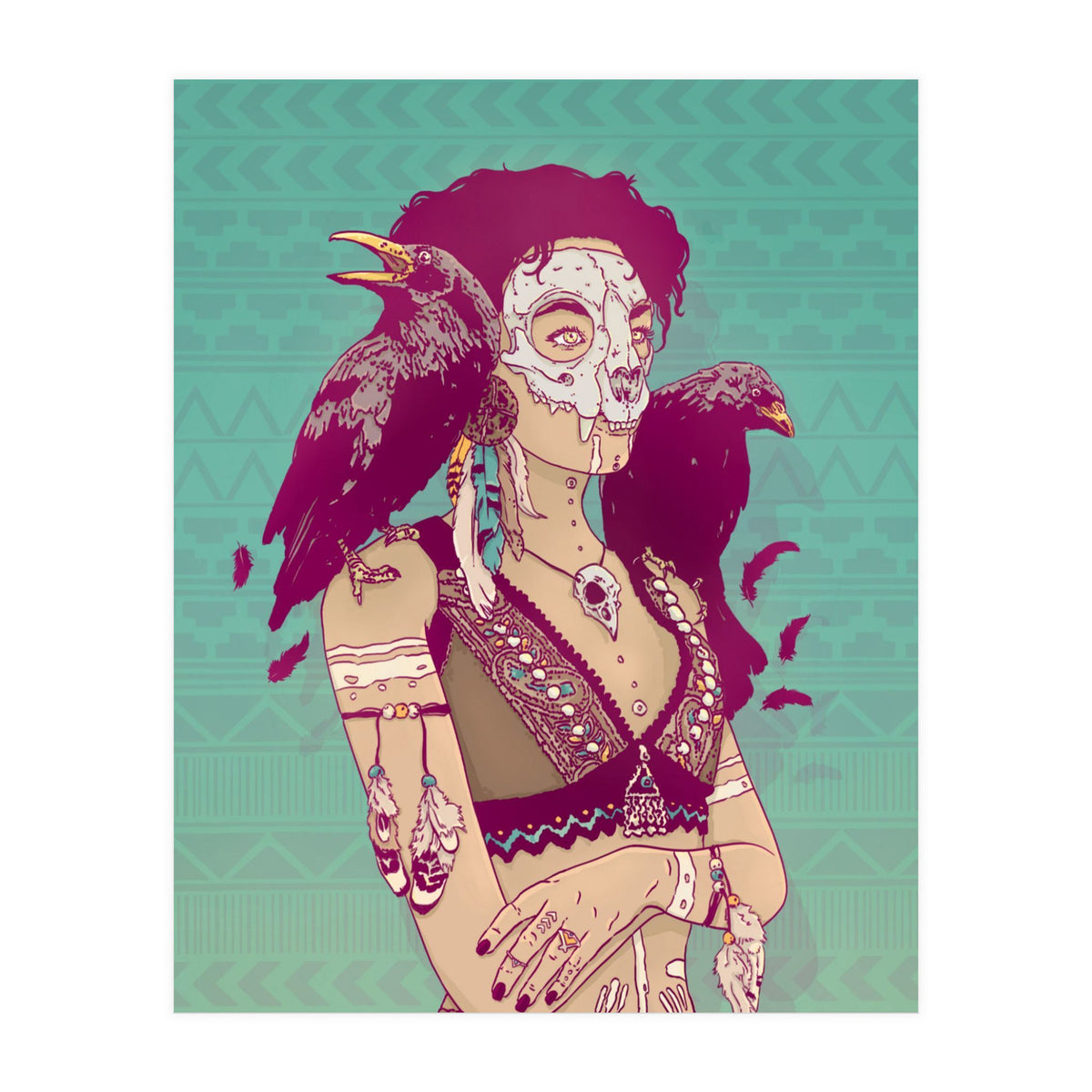 Raven Lady (Print Only)