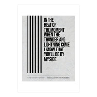 Noel Gallagher's High Flying Birds - In The Heat Of The Moment (Print Only)