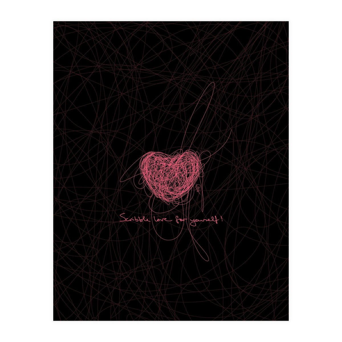 Sentimental Scribble 2 (Print Only)