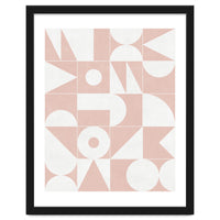 My Favorite Geometric Patterns No.11 - Pale Pink