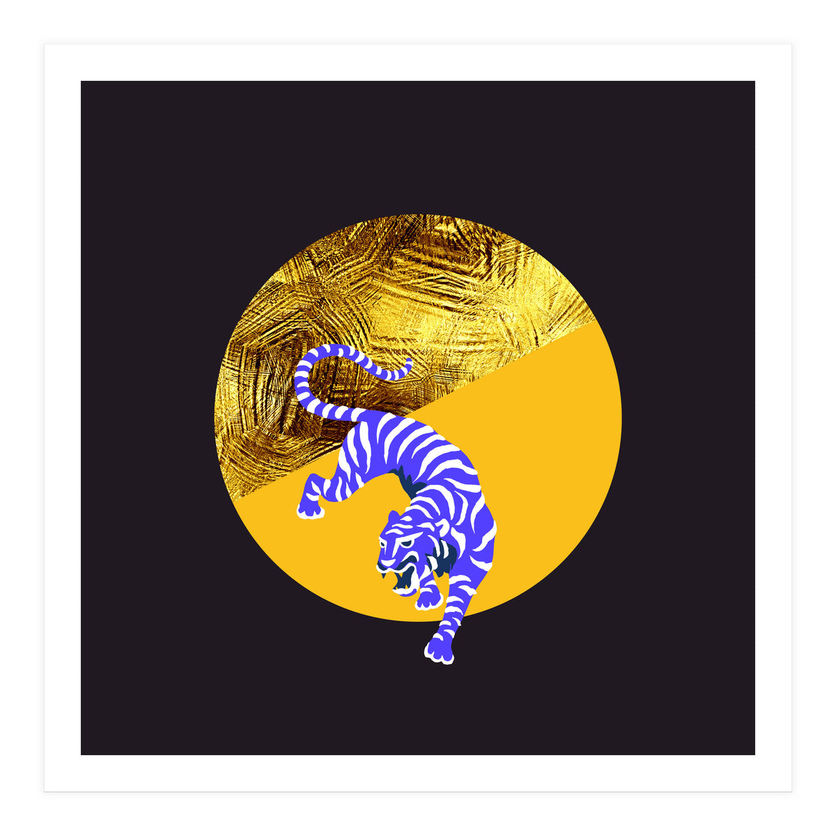 blue tiger (Print Only)